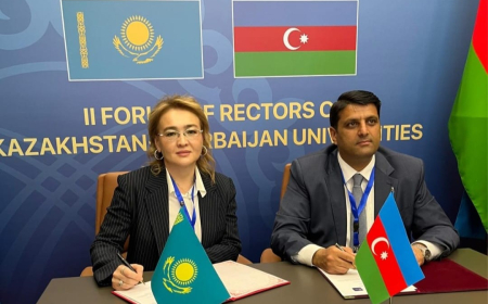 NDU Qazaxıstanın bir sıra ali məktəbləri ilə əməkdaşlığa başlayıb 