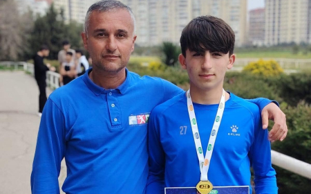 Astara məktəblisi ölkə çempionatında qızıl medal qazanıb 