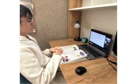 "Gələcək həyatımı rəsmlərimdə təsvir edirəm" –  Evdə təhsil alan Sənanın hekayəsi