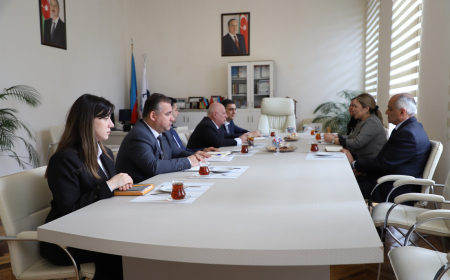 LDU ilə Qazaxıstan universiteti ikili diplom proqramı imkanlarını müzakirə edib 