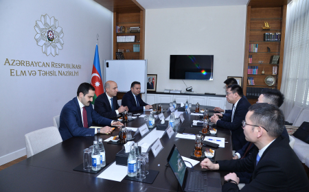 Elm və Təhsil Nazirliyi ilə “Power China” şirkəti arasında strateji əməkdaşlıq müzakirə olunub