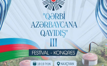 Naxçıvanda III “Qərbi Azərbaycana Qayıdış” festival-konqresi keçiriləcək 