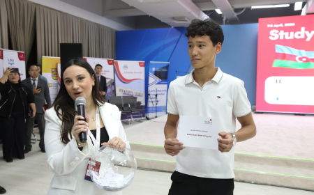 “Qalib gələcəyimi düşünmürdüm” – Lotereya ilə NDU-da təhsil şansı qazanan qazaxıstanlı şagird