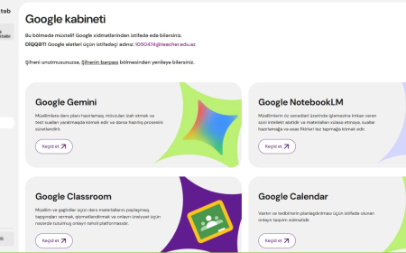 Tədrisdə yeni imkanlar: “Google” alətləri artıq “Rəqəmsal məktəb”də 