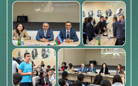 Qarabağ Universiteti abituriyentlərlə görüşlərə start verib 