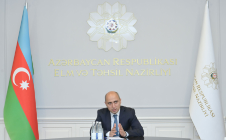 Elm və təhsil naziri internat məktəblərinin direktorları ilə görüşüb 