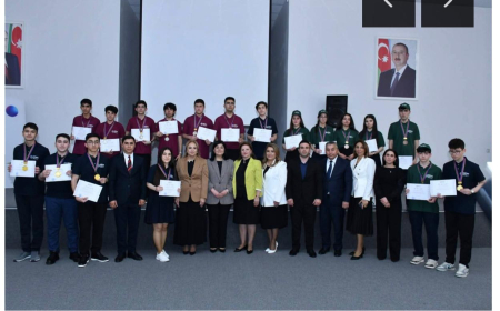 “Zəkaların mübarizəsi” olimpiadasının bilik yarışının region mərhələsi keçirilib 