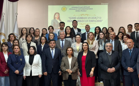 "Qərbi Azərbaycan əzəli və əbədi Azərbaycan torpağıdır" mövzusunda tədbir keçirilib 