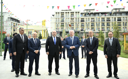 Füzulidə körpələr evi-uşaq bağçasının açılışı olub 