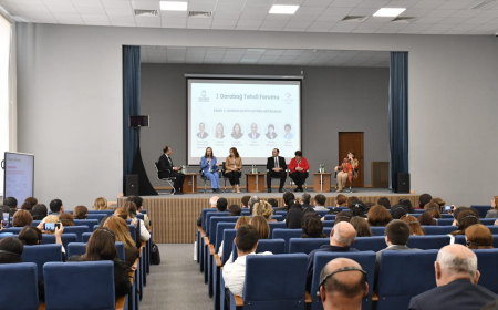 Xankəndidə I Qarabağ Təhsil Forumu keçirilib 