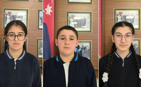 Cəbrayıl məktəbinin 3 şagirdi RFO medalçısı oldu 