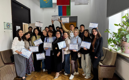 ADNSU-da 48 nəfər qazaxıstanlı alim təcrübə keçib