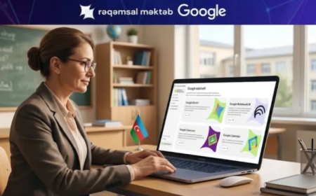 “Google alətləri dərsi dəyişir” - Müəllimlərdən “Rəqəmsal məktəb”ə müsbət RƏY