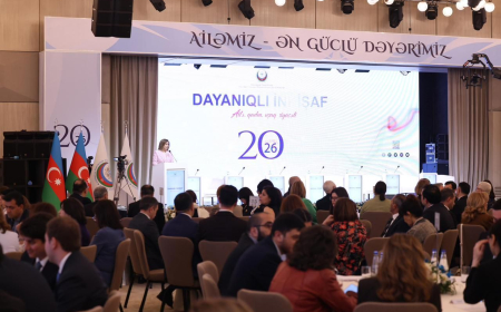 “Dayanıqlı inkişaf: ailə, qadın və uşaq siyasəti” mövzusunda konfrans keçirilib