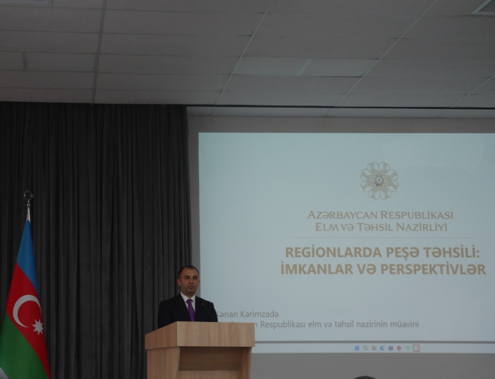 Lənkəranda peşə təhsilinin imkanlarına həsr olunan təhsil forumu keçirilib