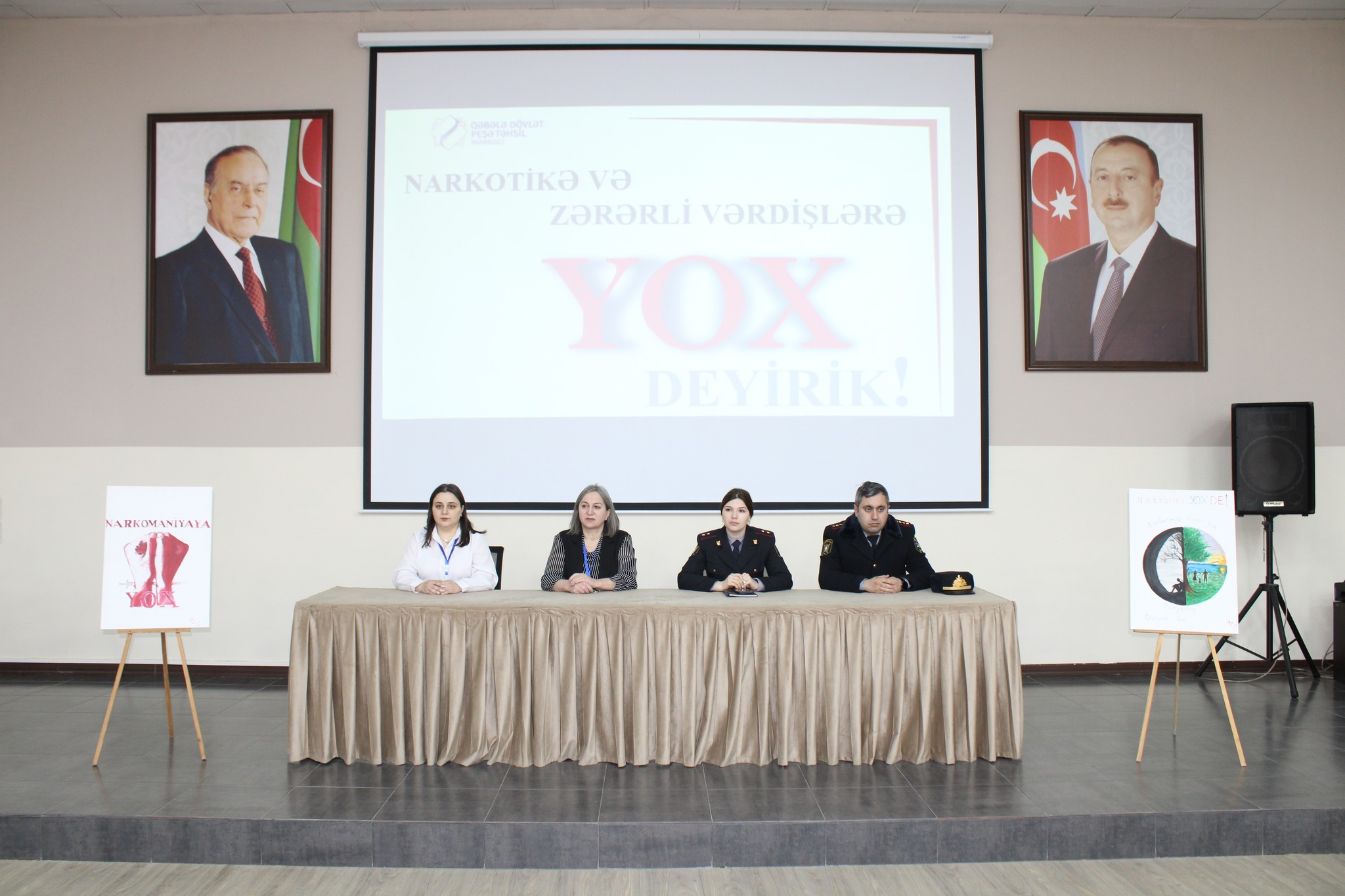 Qəbələdə gənclər zərərli vərdişlərin fəsadları barədə məlumatlandırılıb