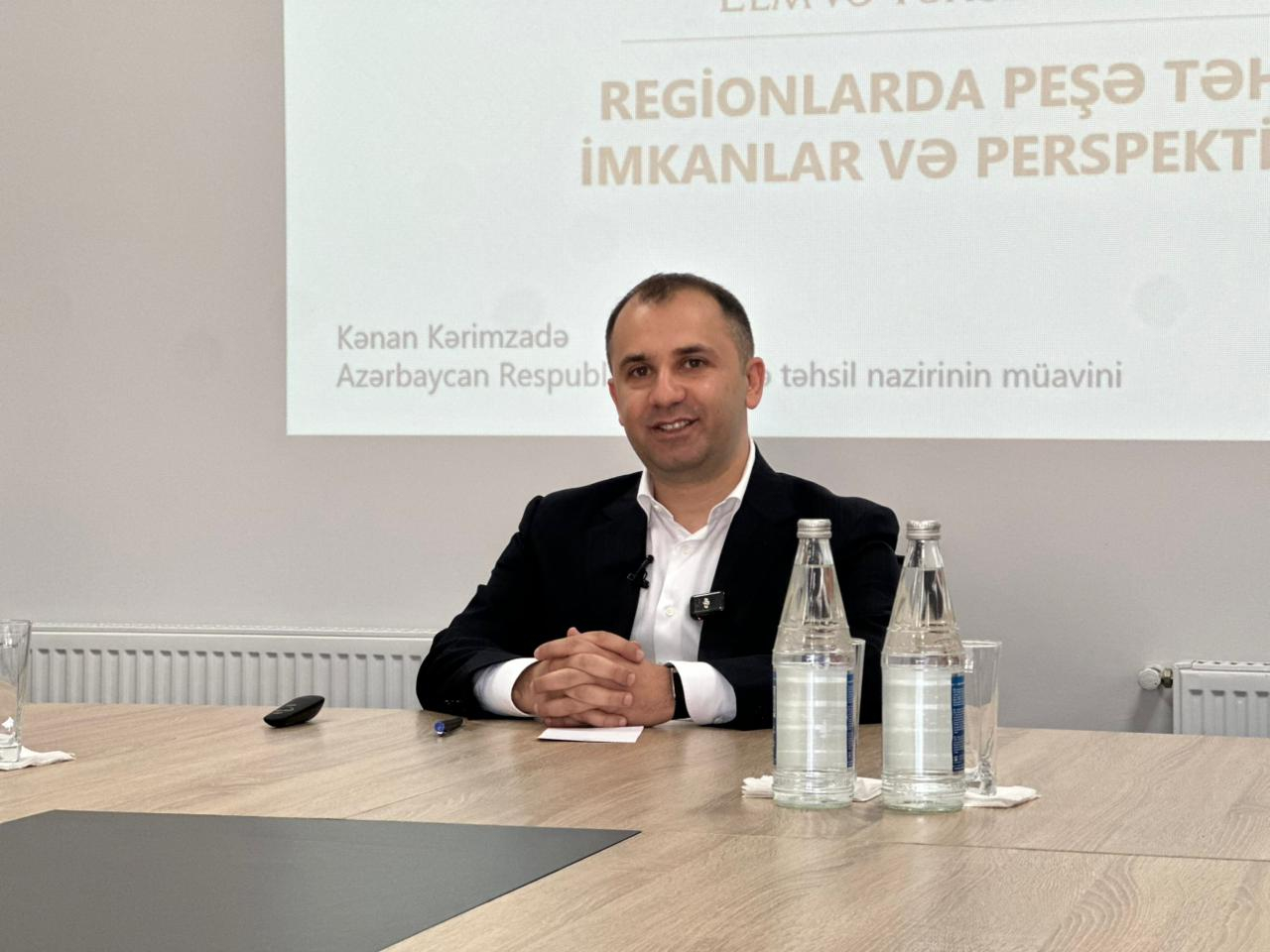 Kənan Kərimzadə: Dual peşə təhsilinə maraq artıb