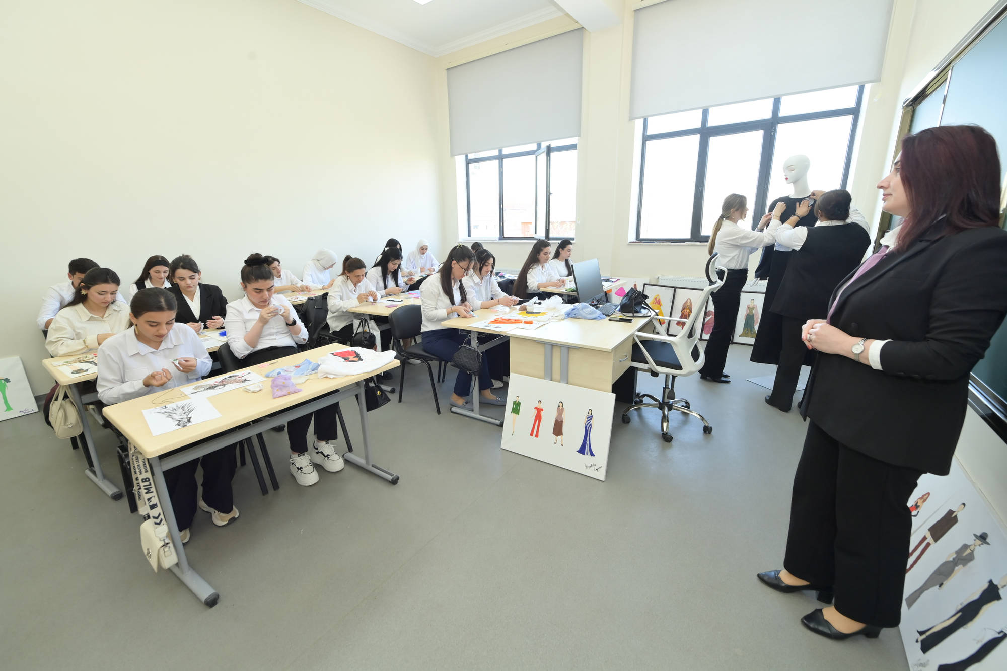 Lənkəran Dövlət Peşə Təhsil Mərkəzinə infotur təşkil olunub