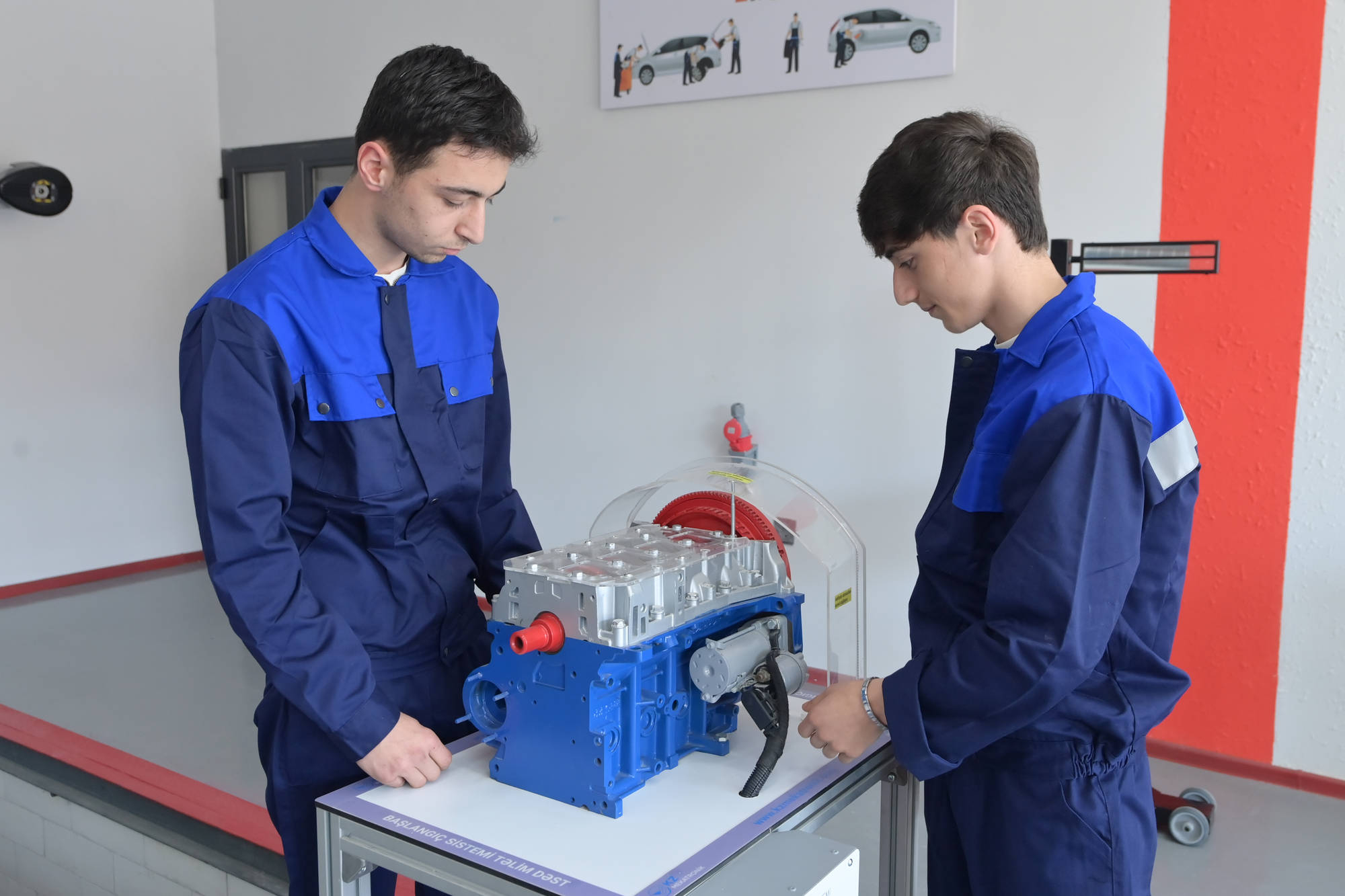 Lənkəran Dövlət Peşə Təhsil Mərkəzinə infotur təşkil olunub