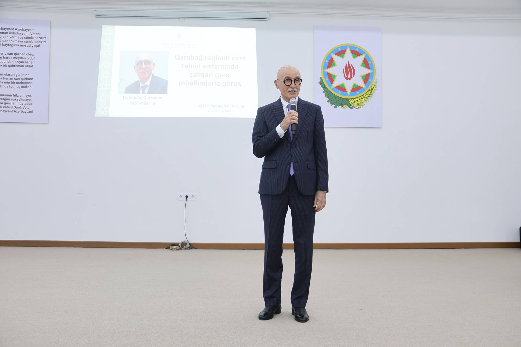 Firudin Qurbanov Bərdə və Ağdam rayonlarında olub