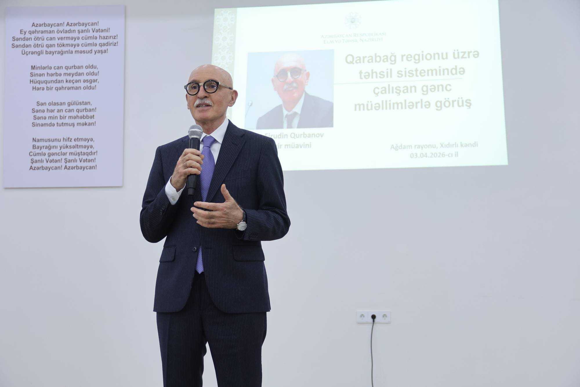 Firudin Qurbanov Bərdə və Ağdam rayonlarında olub