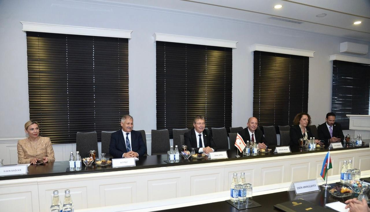 Nazir Şimali Kipr Türk Respublikasının Baş naziri ilə görüşüb