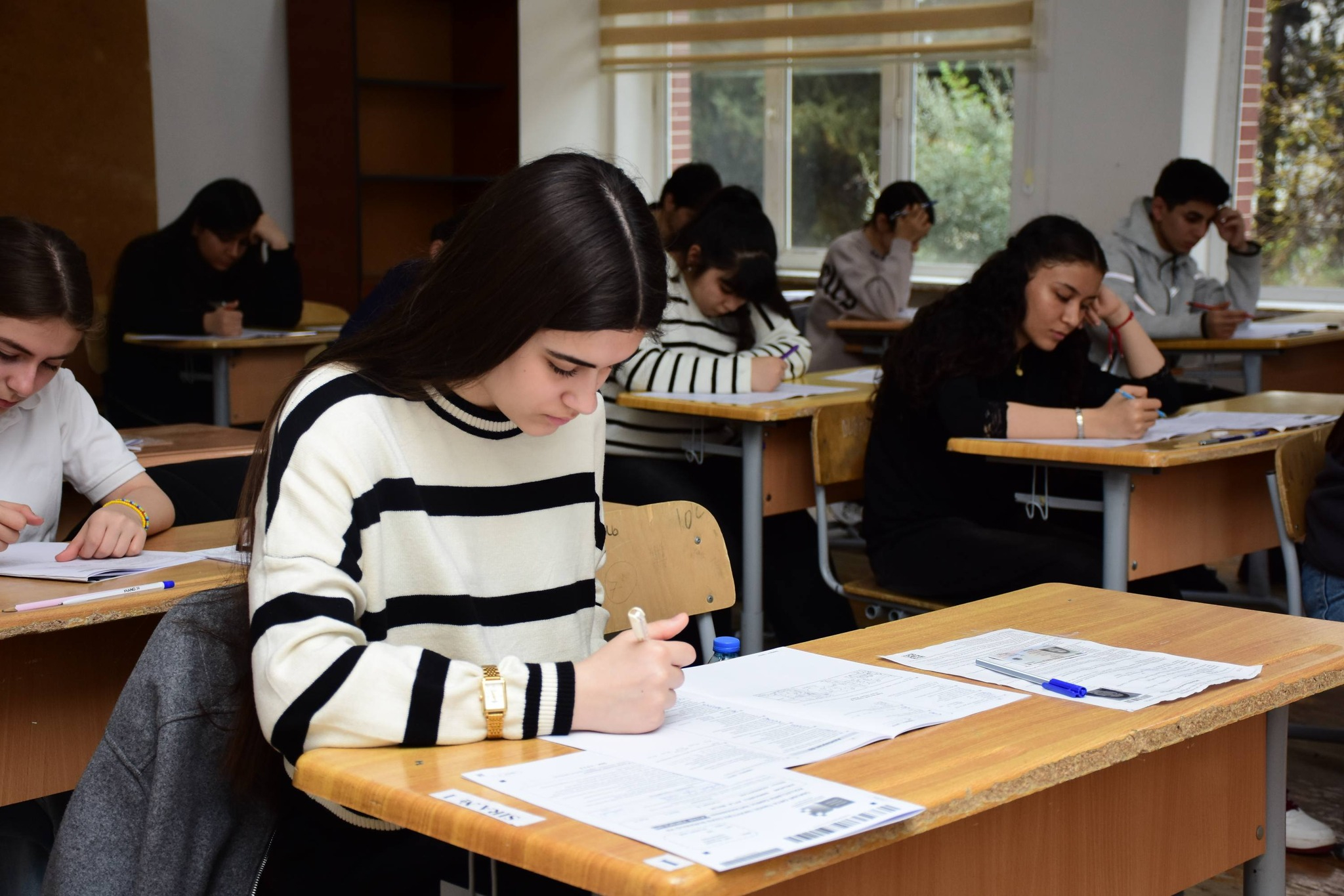 Kəlbəcər və Kəngərli məktəblərində ilk dəfə buraxılış imtahanları keçirilib