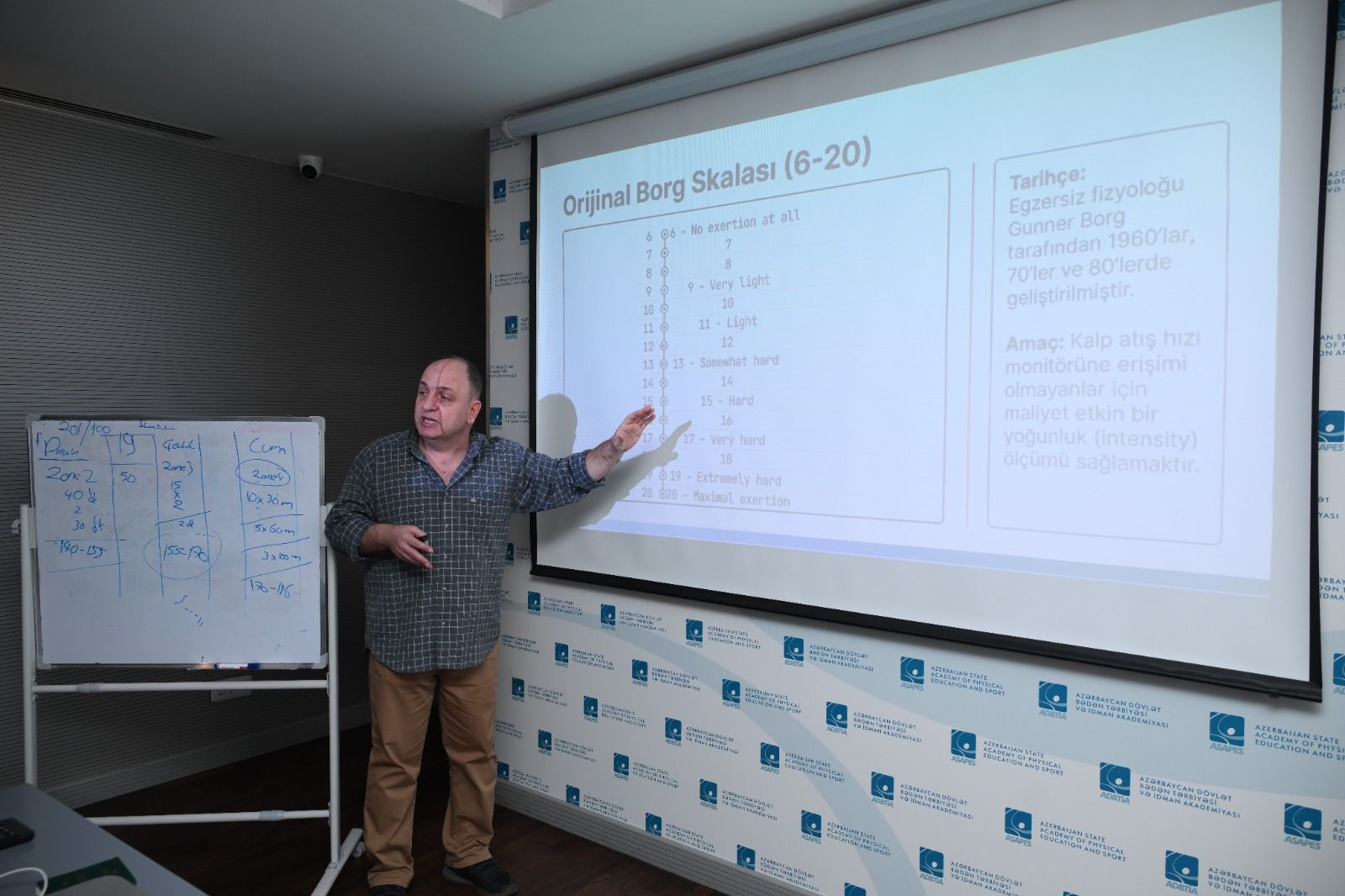 Azərbaycan İdman Akademiyasında təlim keçirilib