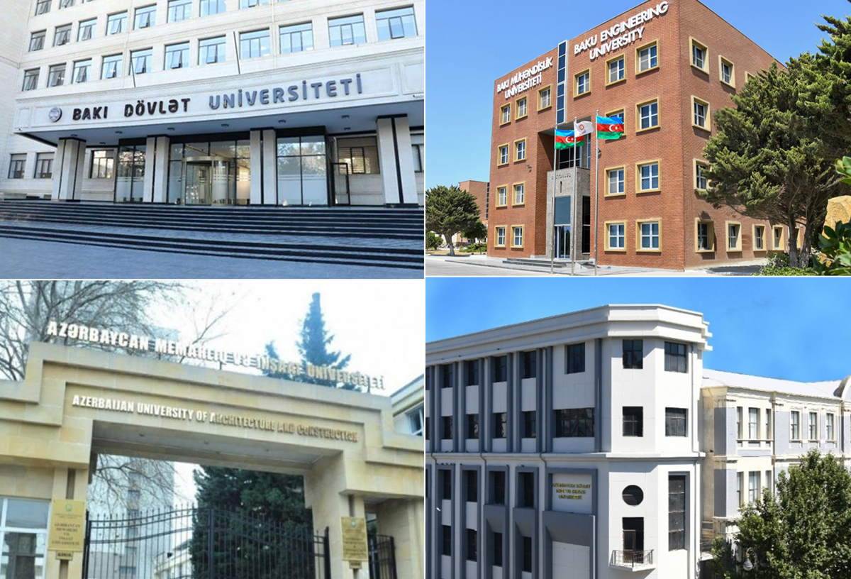 Yağıntıya görə hansı universitetlər distant təhsilə keçib?