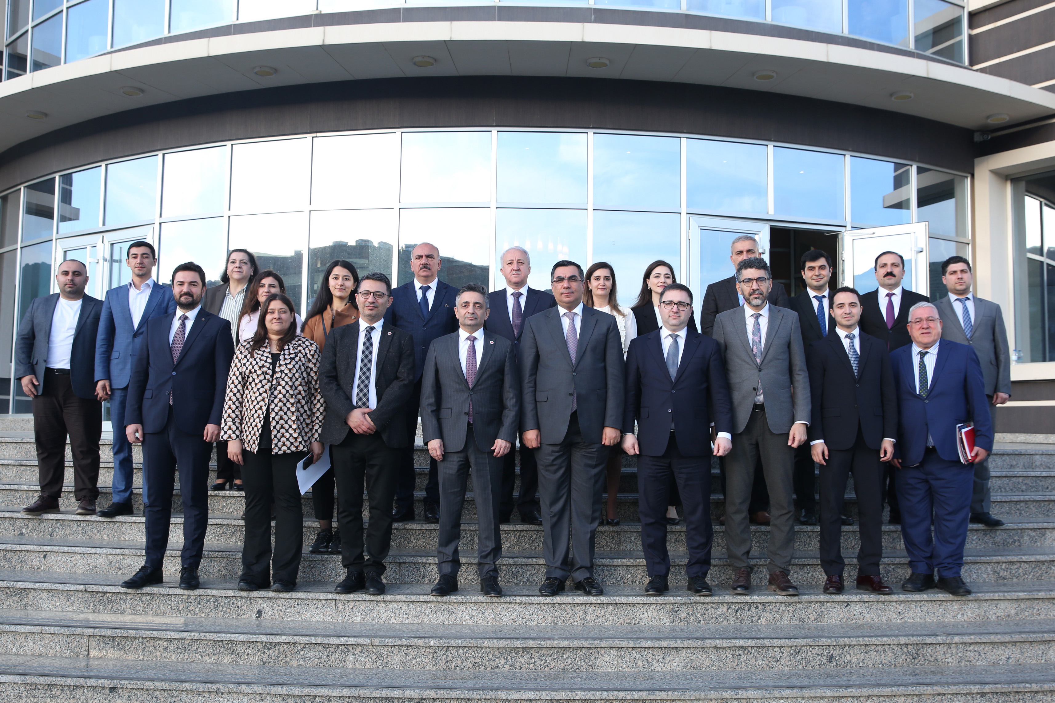 Türkiyə Müdafiə Sənayesi Komitəsinin rəhbərliyi Bakı Ali Neft Məktəbində olub