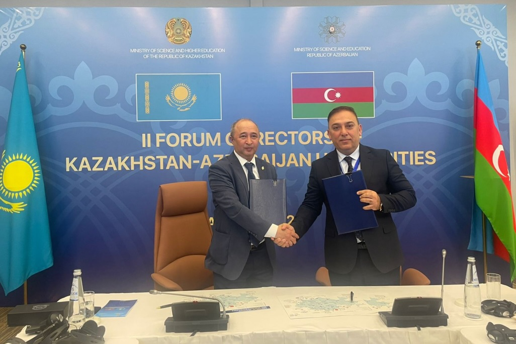MDU Qazaxıstanın nüfuzlu ali təhsil müəssisələri ilə əməkdaşlığını genişləndirir