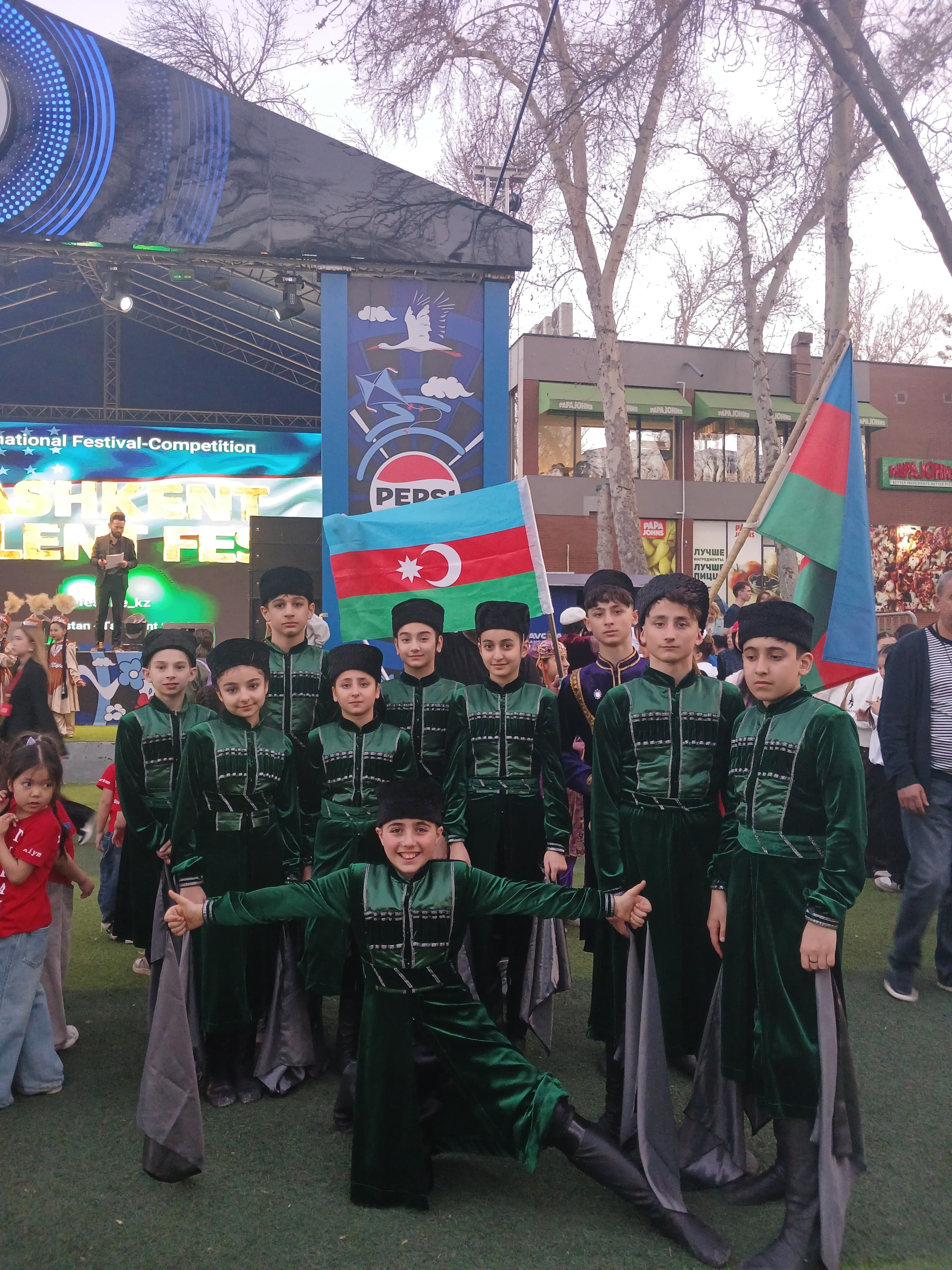 Azərbaycanlı rəqqaslar beynəlxalq müsabiqənin qalibi oldular