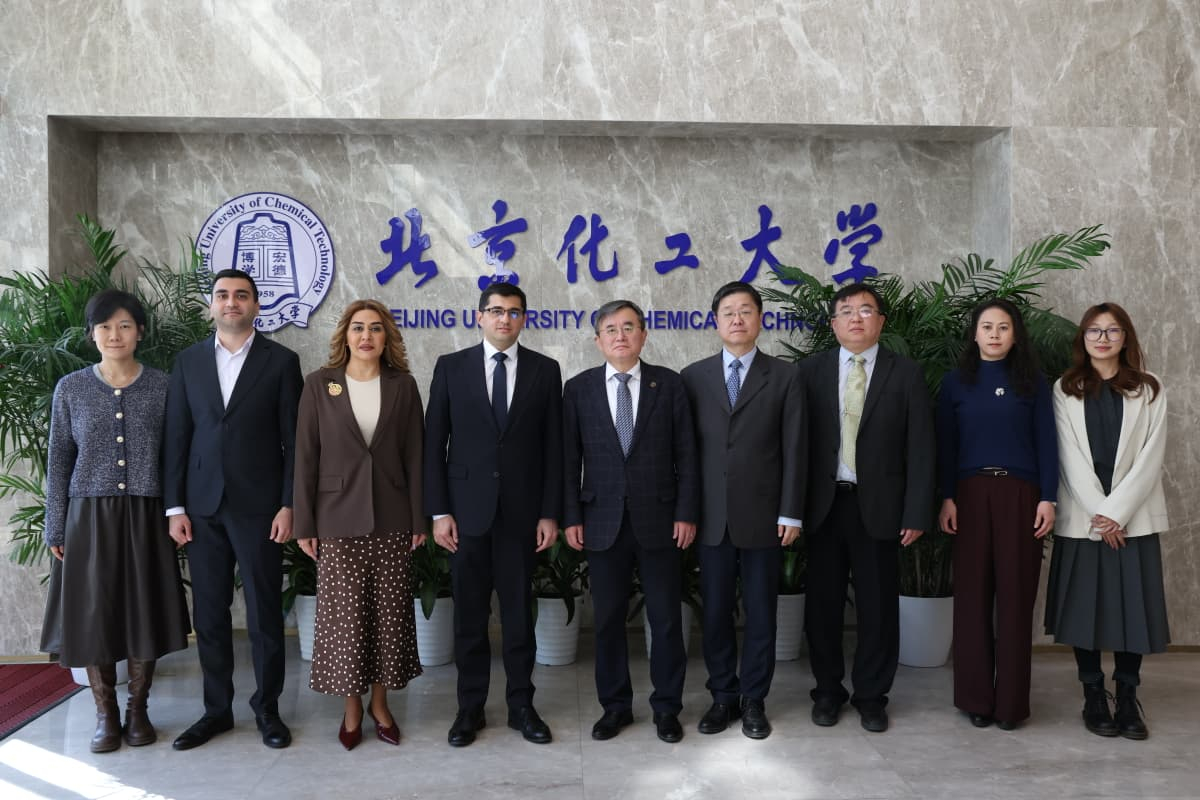 ADNSU Çinin Pekin Kimya Texnologiyası Universiteti ilə əməkdaşlıq edəcək