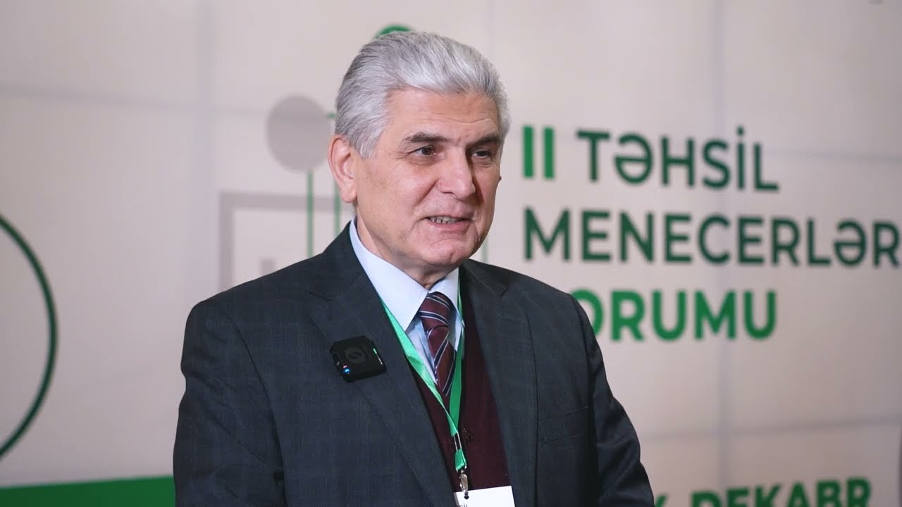 Rektor: 2030-cu ilədək tədrisin 80%-nin elektronlaşdırılması planlaşdırılır