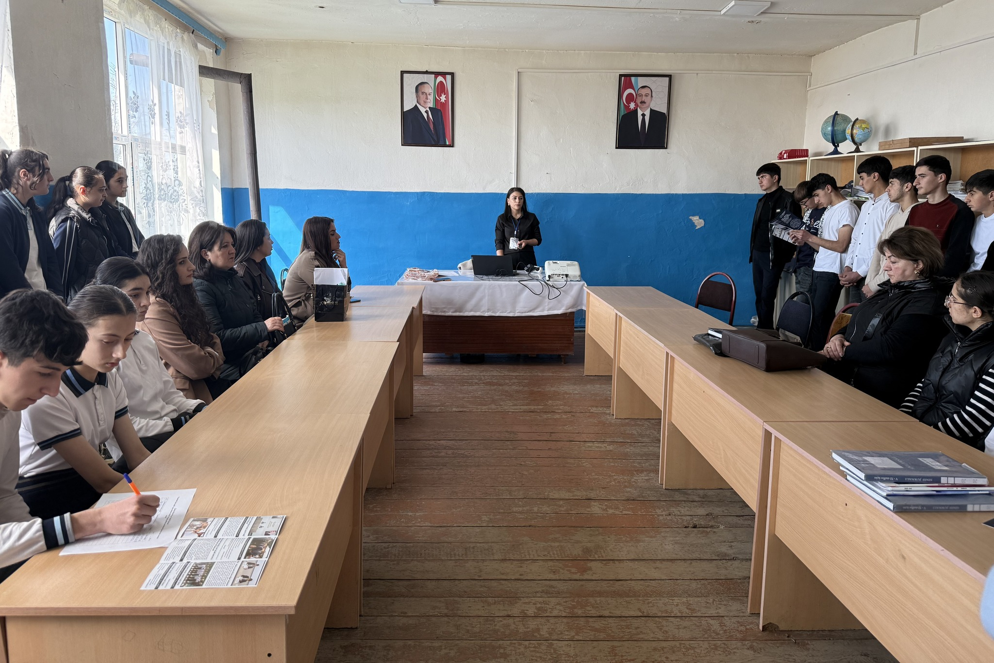 Qəbələ Dövlət Peşə Təhsil Mərkəzi tərəfindən peşəyönümü fəaliyyətlər davam etdirilir