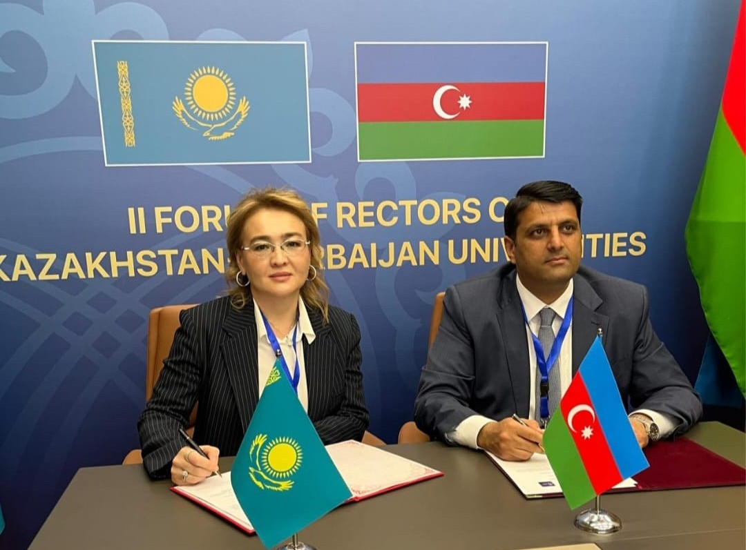NDU Qazaxıstanın bir sıra ali məktəbləri ilə əməkdaşlığa başlayıb