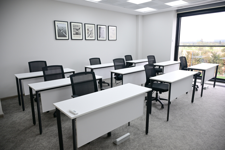 Prezident İlham Əliyev Milli Aviasiya Akademiyasında Beynəlxalq Təlim Mərkəzinin açılışında iştirak edib