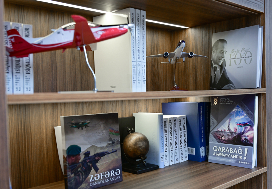 Prezident İlham Əliyev Milli Aviasiya Akademiyasında Beynəlxalq Təlim Mərkəzinin açılışında iştirak edib