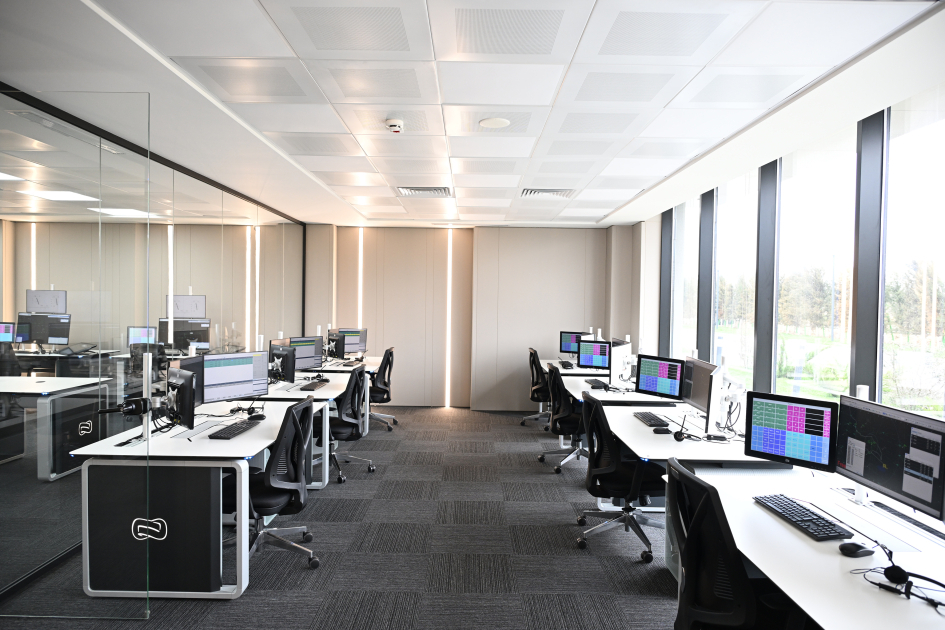 Prezident İlham Əliyev Milli Aviasiya Akademiyasında Beynəlxalq Təlim Mərkəzinin açılışında iştirak edib