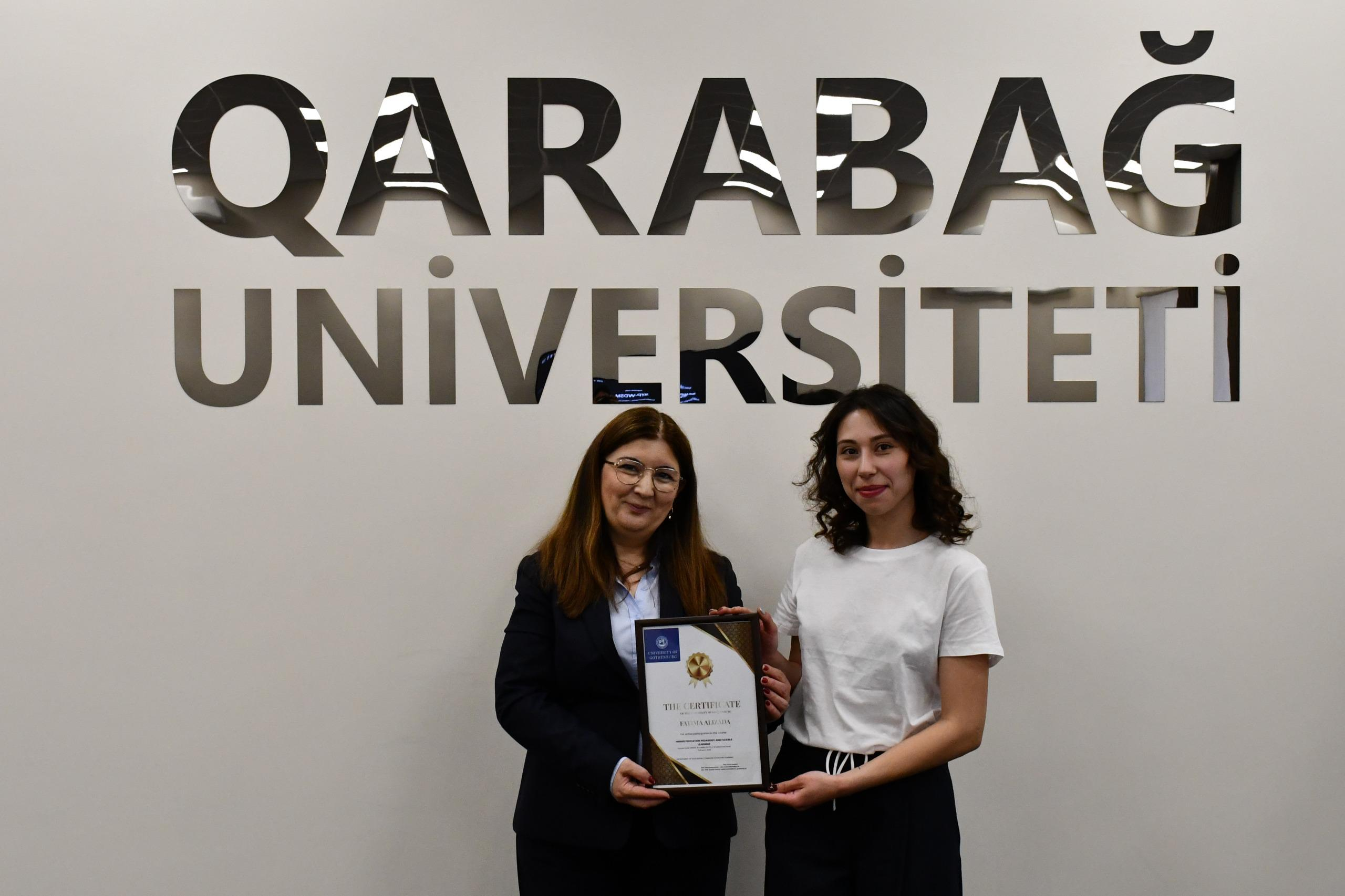 Dünya Azərbaycanlı Alimlər Birliyi ilə əməkdaşlıq Qarabağ Universitetində yeni imkanlar yaradır