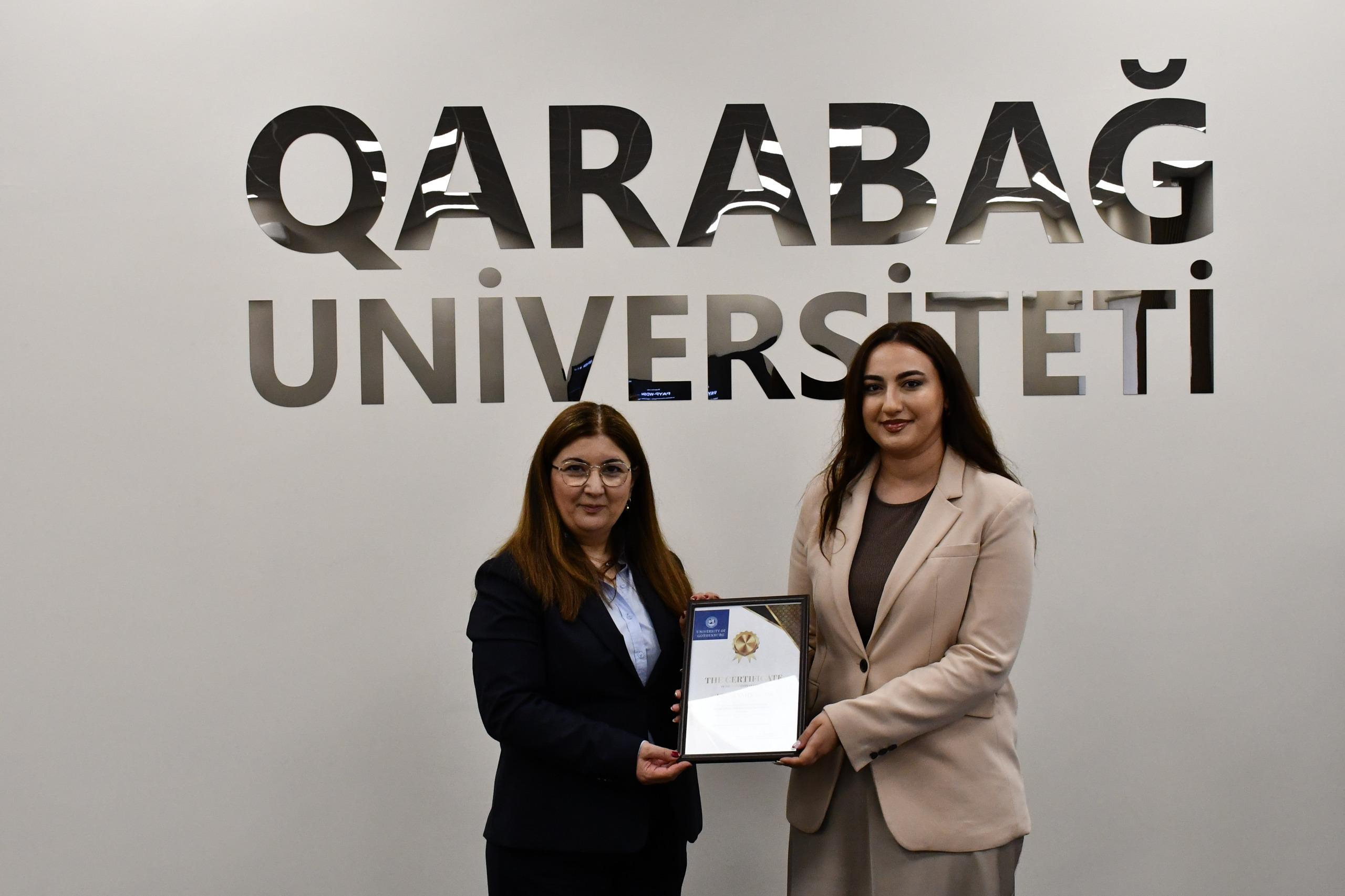 Dünya Azərbaycanlı Alimlər Birliyi ilə əməkdaşlıq Qarabağ Universitetində yeni imkanlar yaradır