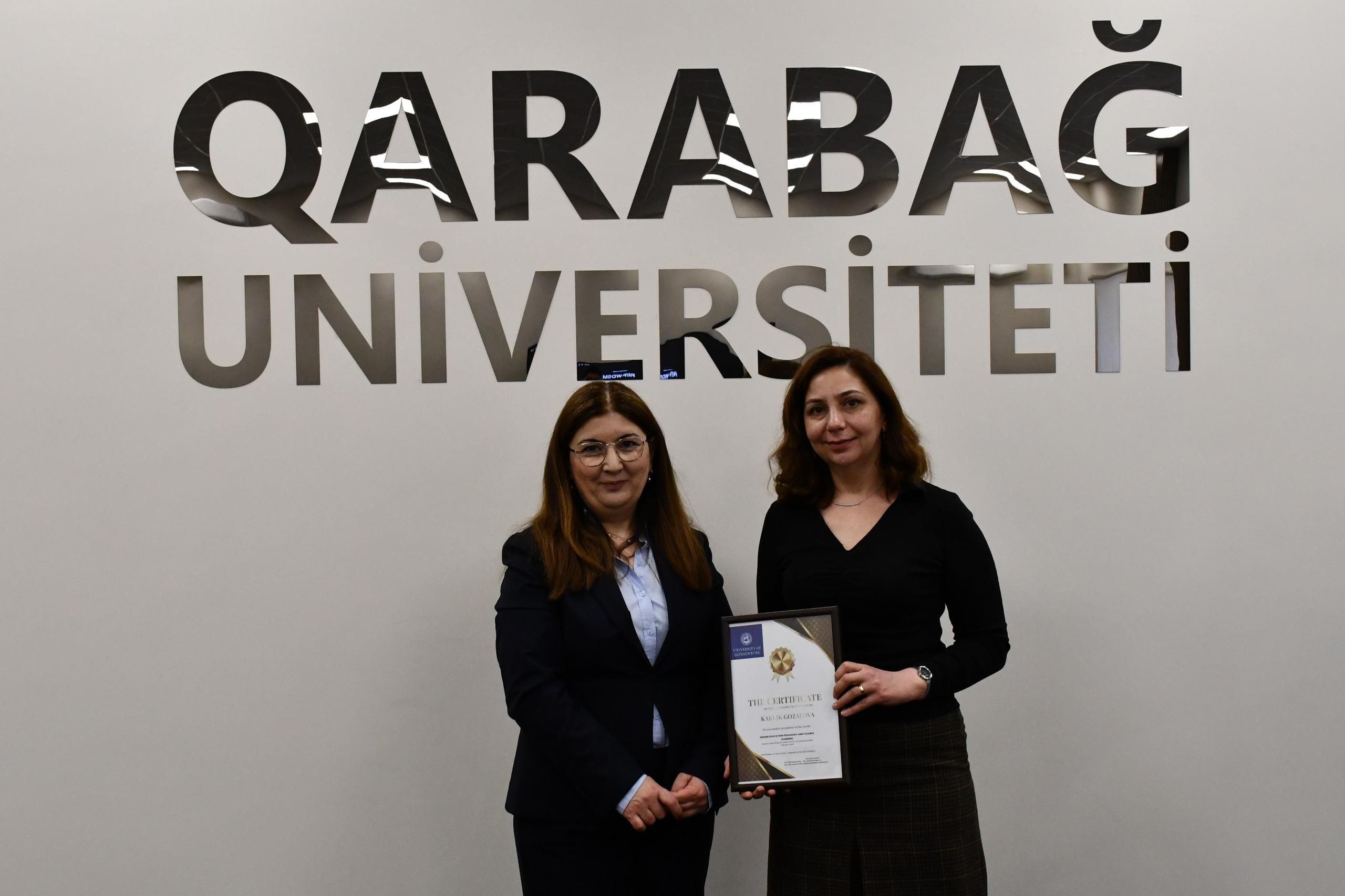 Dünya Azərbaycanlı Alimlər Birliyi ilə əməkdaşlıq Qarabağ Universitetində yeni imkanlar yaradır