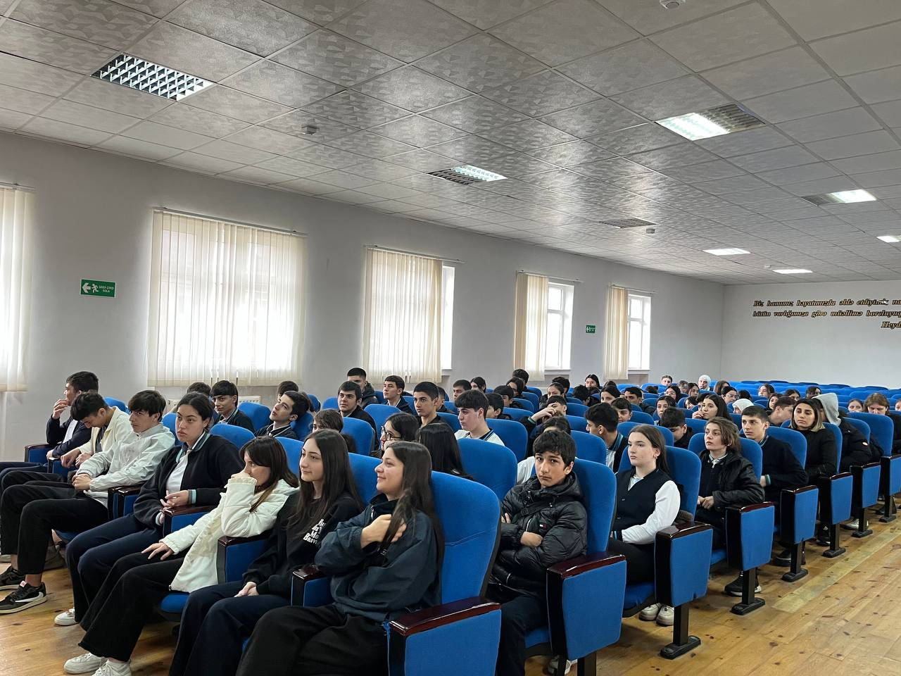 Maliyyə-İqtisad Kolleci şagirdlər üçün maarifləndirmə görüşləri keçirib