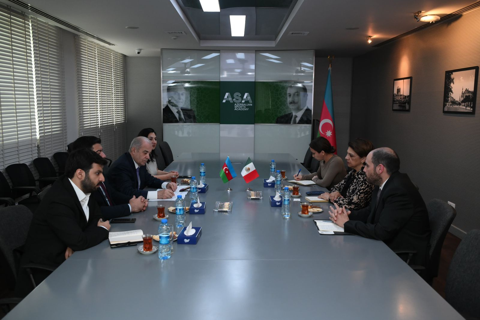 Azərbaycan İdman Akademiyasında beynəlxalq əməkdaşlıq perspektivləri müzakirə edilib