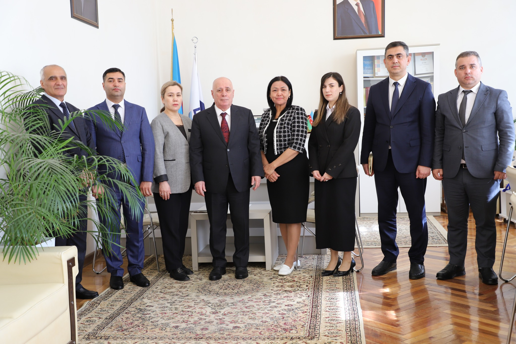 LDU ilə Qazaxıstan universiteti ikili diplom proqramı imkanlarını müzakirə edib