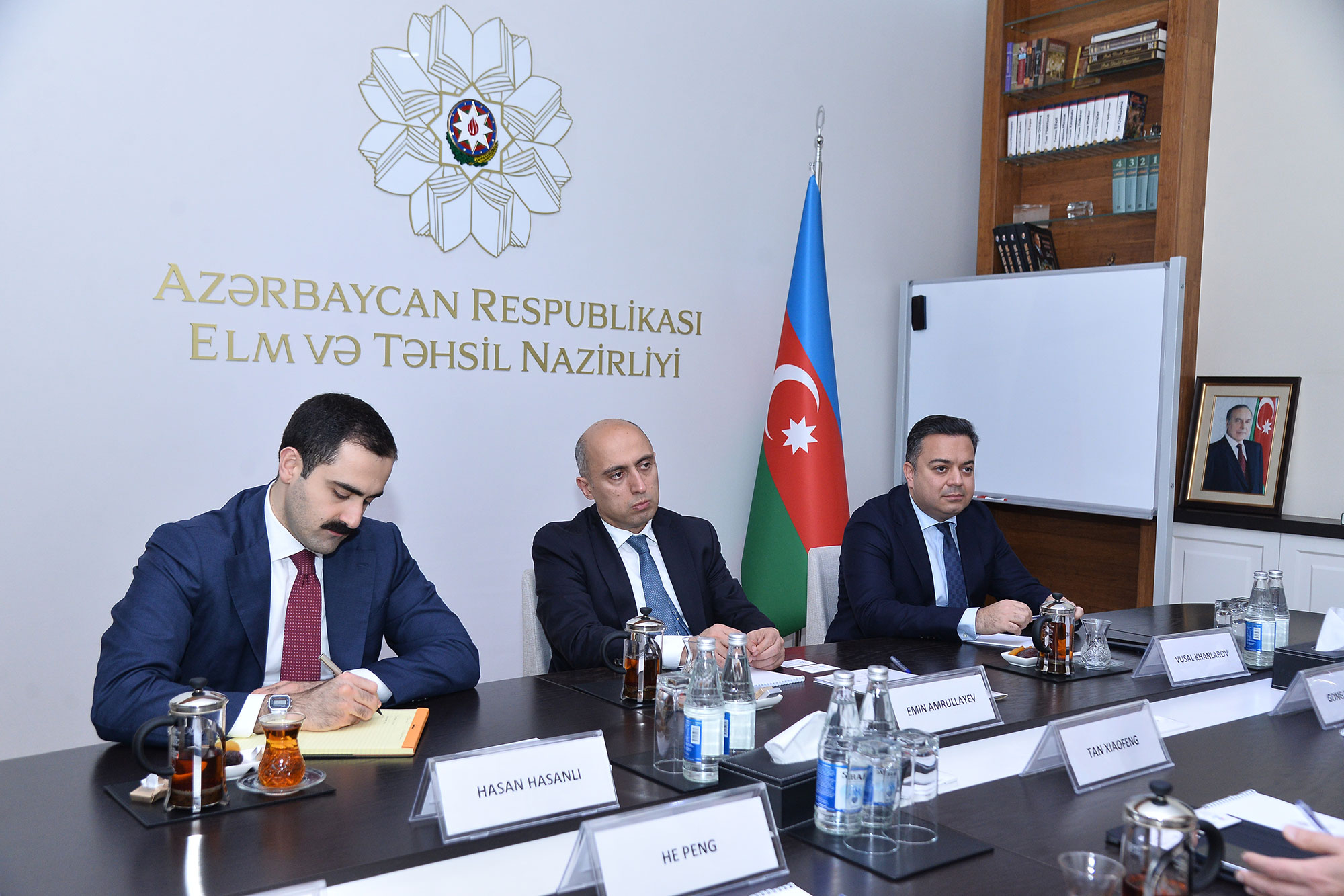 Elm və Təhsil Nazirliyi ilə “Power China” şirkəti arasında strateji əməkdaşlıq müzakirə olunub