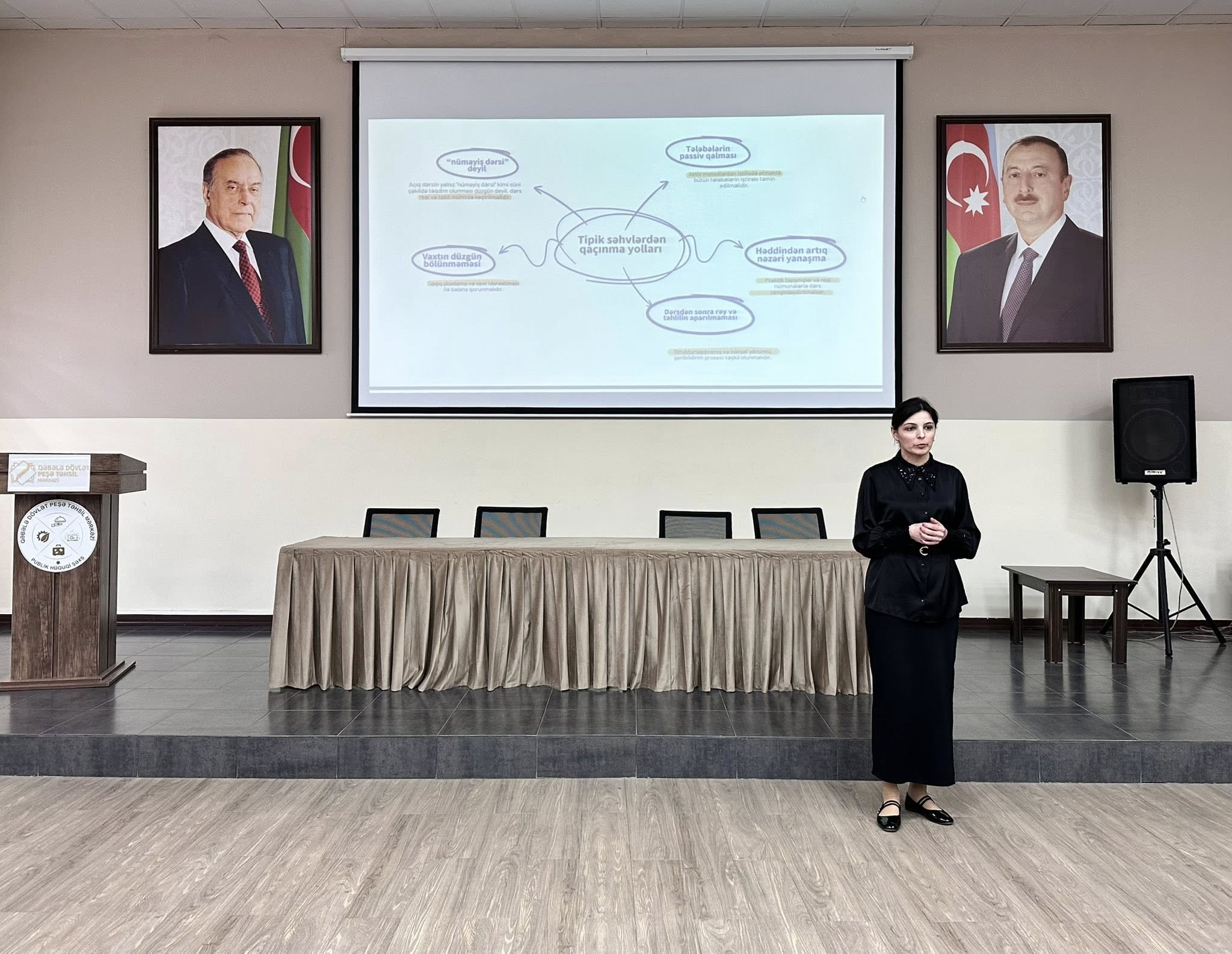 Qəbələdə "açıq dərs"lərin keyfiyyəti müzakirə olunub