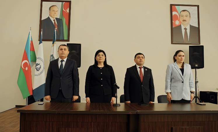 İqtisadiyyat və Humanitar Kollecində  yeni geosiyasi reallıqlar müzakirə olunub