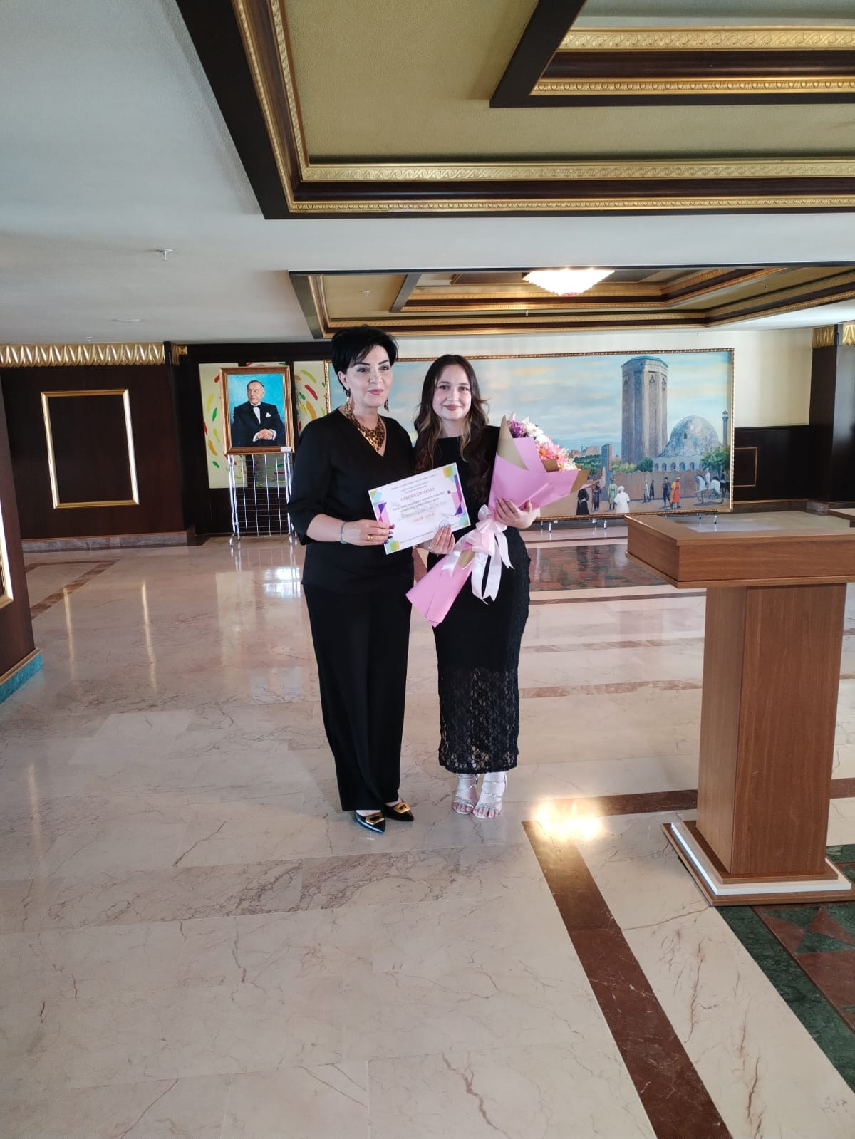 Naxçıvan Musiqi Kollecinin tələbəsinin fərdi sərgisi keçirilib