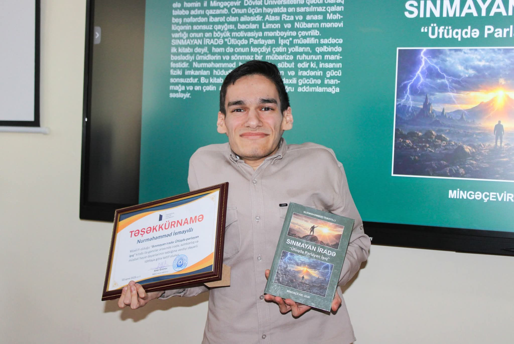 “Təhsil mənim üçün “mən buradayam” demək idi”